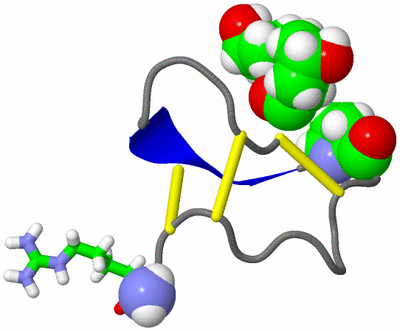 Image NMR Structure - model 1, sites