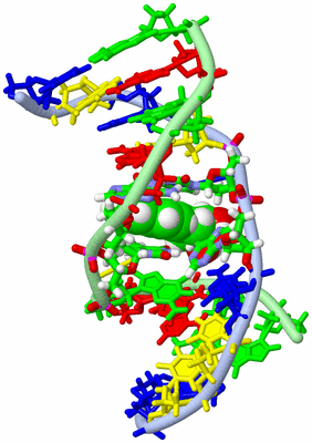 Image NMR Structure - model 1, sites