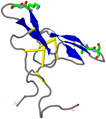 Image NMR Structure - model 1, sites