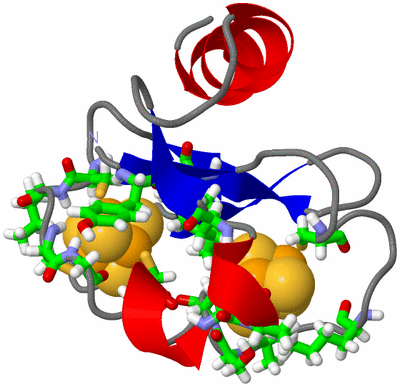 Image NMR Structure - model 1, sites