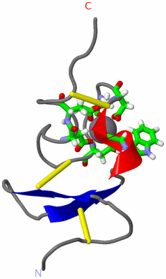 Image NMR Structure - model 1, sites