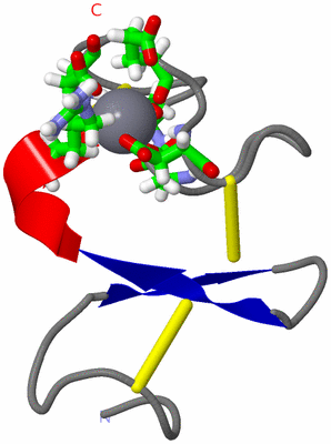 Image NMR Structure - model 1, sites