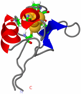 Image NMR Structure - model 1, sites
