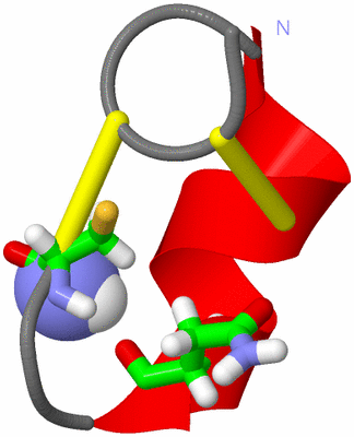 Image NMR Structure - model 1, sites