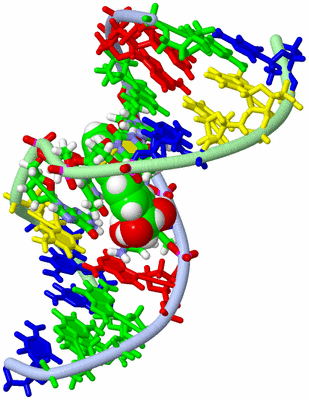 Image NMR Structure - model 1, sites