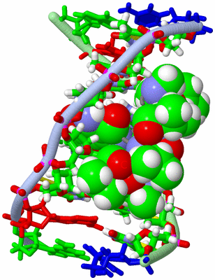 Image NMR Structure - model 1, sites