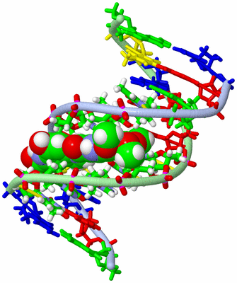 Image NMR Structure - model 1, sites