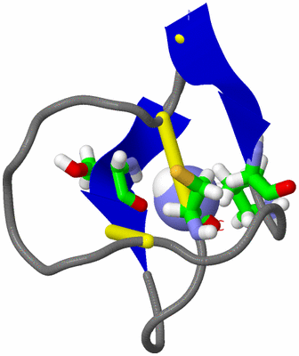 Image NMR Structure - model 1, sites