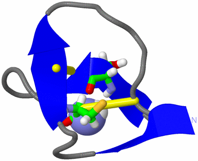 Image NMR Structure - model 1, sites