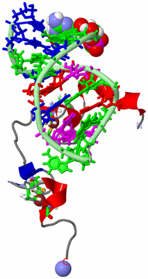 Image NMR Structure - model 1, sites