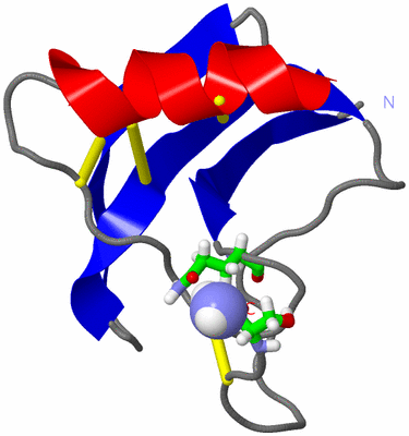 Image NMR Structure - model 1, sites