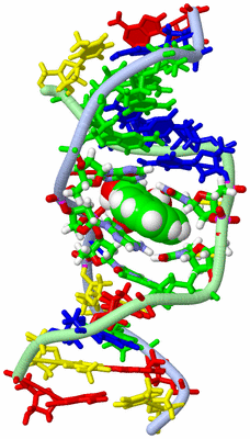 Image NMR Structure - model 1, sites