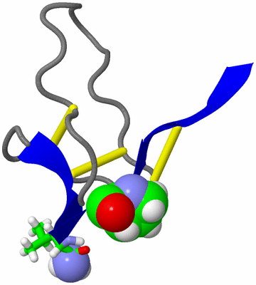 Image NMR Structure - model 1, sites