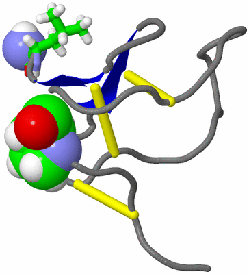 Image NMR Structure - model 1, sites