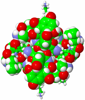 Image NMR Structure - model 1, sites