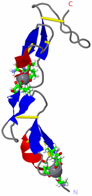 Image NMR Structure - model 1, sites