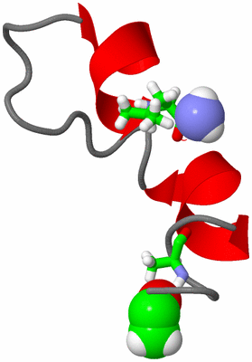 Image NMR Structure - model 1, sites