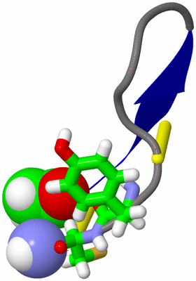 Image NMR Structure - model 1, sites