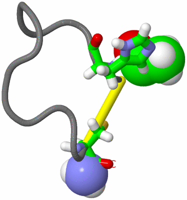 Image NMR Structure - model 1, sites