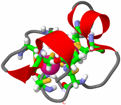 Image NMR Structure - model 1, sites