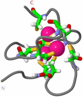 Image NMR Structure - model 1, sites