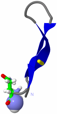 Image NMR Structure - model 1, sites