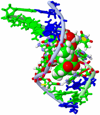 Image NMR Structure - model 1, sites