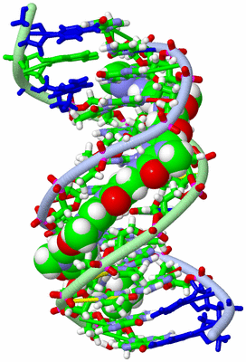 Image NMR Structure - model 1, sites