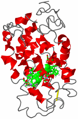 Image NMR Structure - model 1, sites