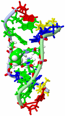 Image NMR Structure - model 1, sites