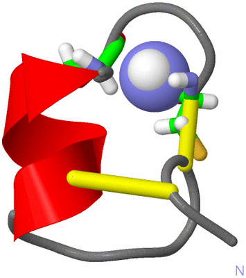 Image NMR Structure - model 1, sites