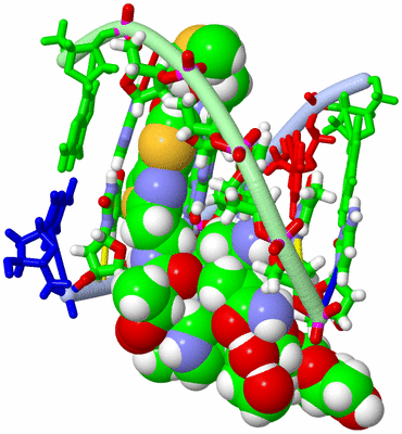 Image NMR Structure - model 1, sites