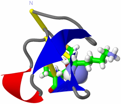 Image NMR Structure - model 1, sites