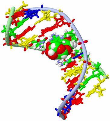 Image NMR Structure - model 1, sites