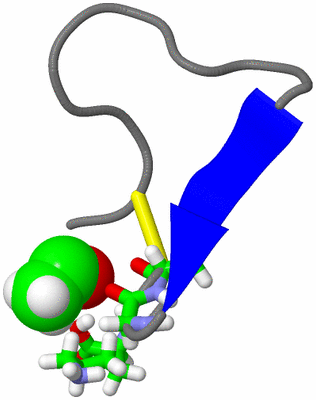 Image NMR Structure - model 1, sites