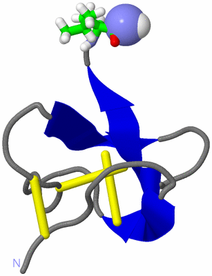 Image NMR Structure - model 1, sites