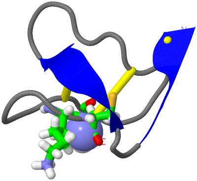 Image NMR Structure - model 1, sites