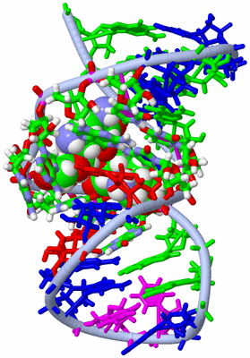 Image NMR Structure - model 1, sites