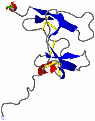 Image NMR Structure - model 1, sites