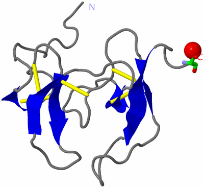 Image NMR Structure - model 1, sites