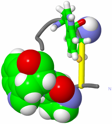 Image NMR Structure - model 1, sites