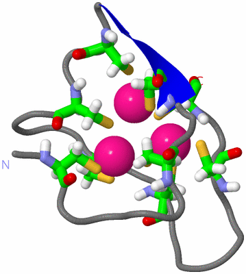 Image NMR Structure - model 1, sites