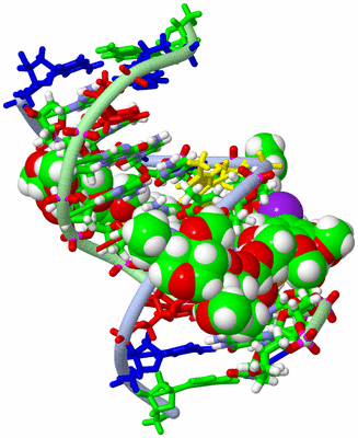 Image NMR Structure - model 1, sites