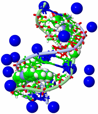 Image NMR Structure - model 1, sites