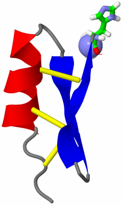 Image NMR Structure - model 1, sites