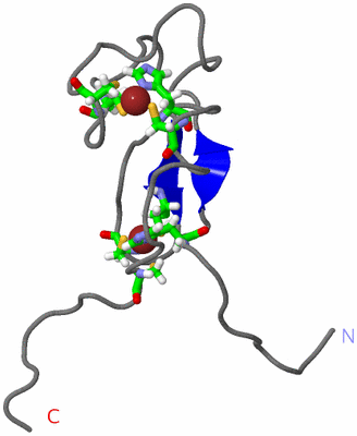 Image NMR Structure - model 1, sites