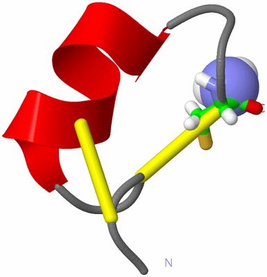 Image NMR Structure - model 1, sites