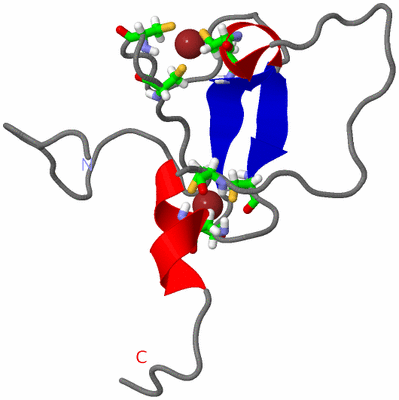 Image NMR Structure - model 1, sites