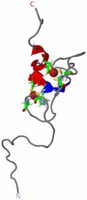 Image NMR Structure - model 1, sites