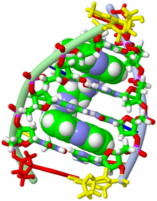 Image NMR Structure - model 1, sites